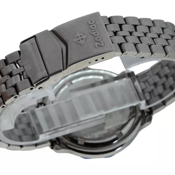 Rare Men's 38mm Blue/ Red ZODIAC Formula 1 Swiss Made Stainless Watch 760.81.60! - Picture 5 of 10